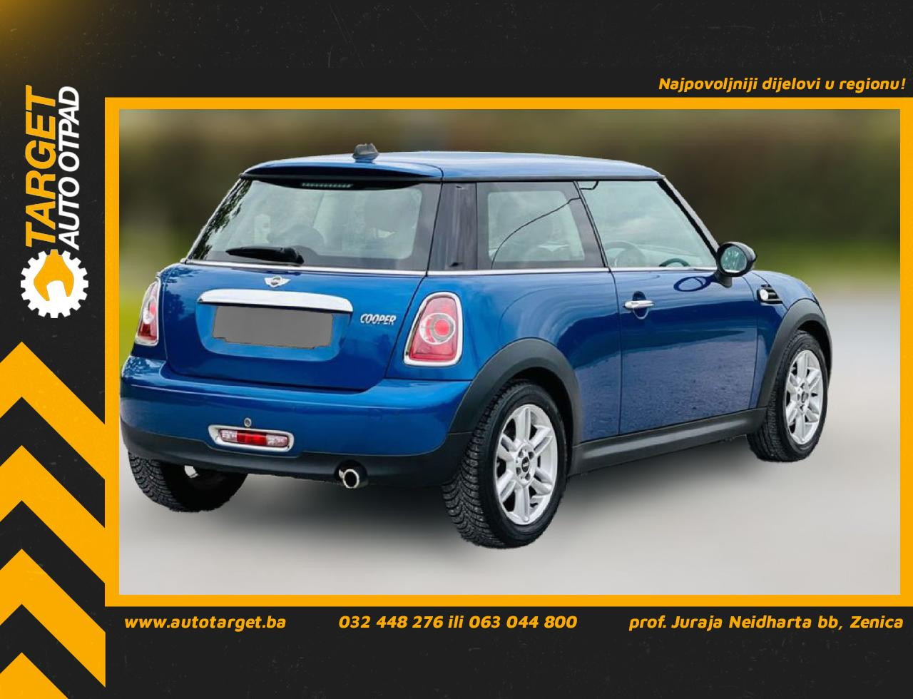 STOP SVJETLO MINI MINI (R56/R57) > 11-14 63122751266