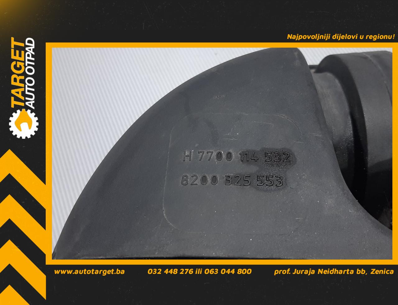 KUCISTE FILTERA ZRAKA NISSAN PRIMASTAR > 01-07 8200325553