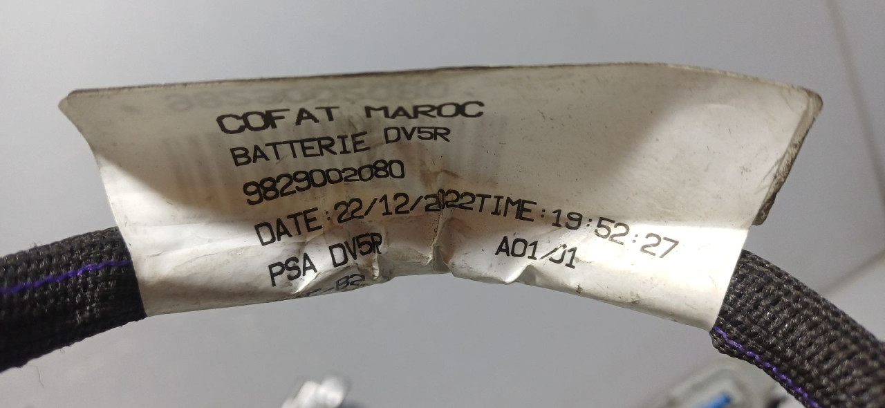 DIJELOVI KLEMA OPEL ASTRA L > 22 -  9829002080