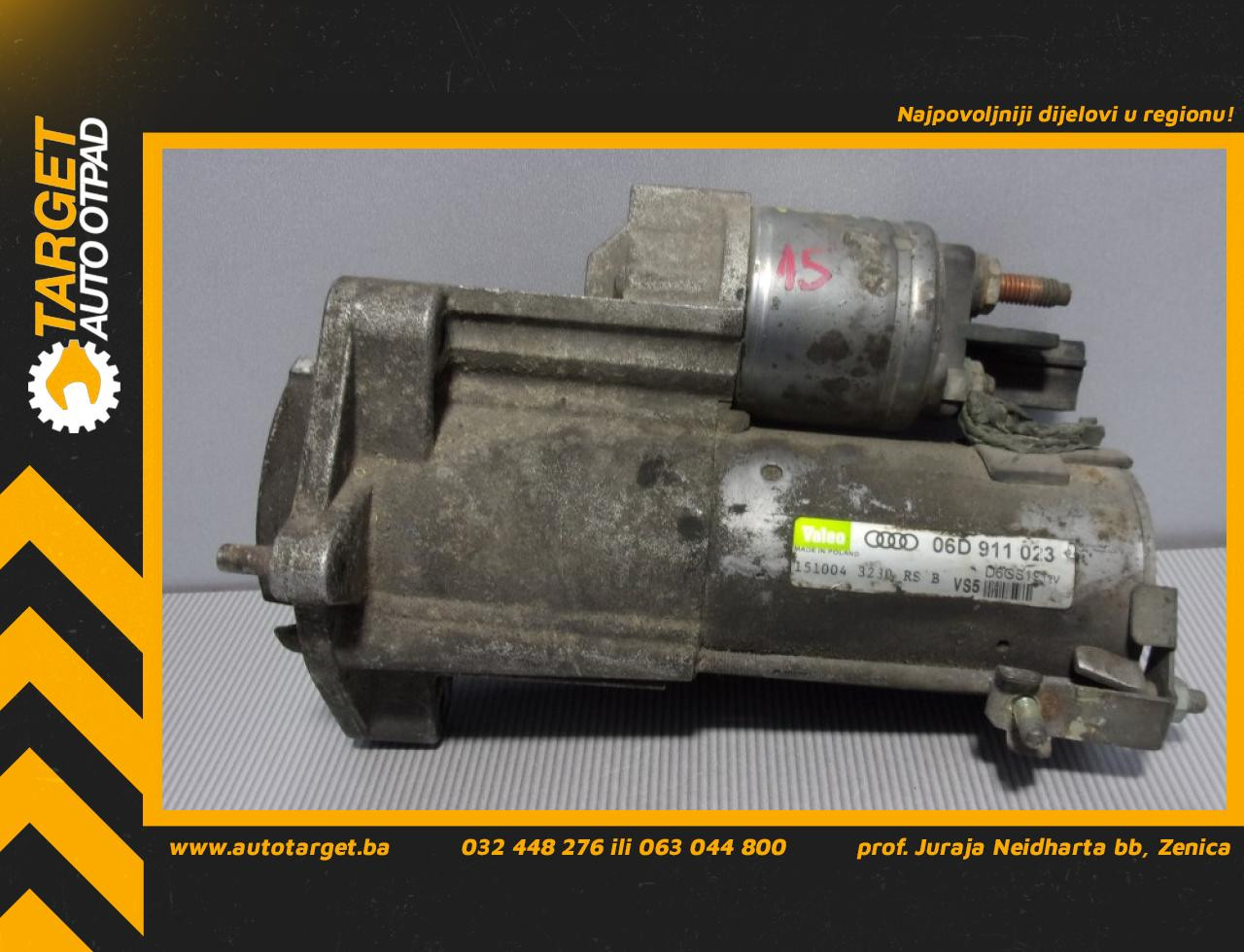DIJELOVI ALNASER AUDI A4 (B7) > 04-07 06D911023A
