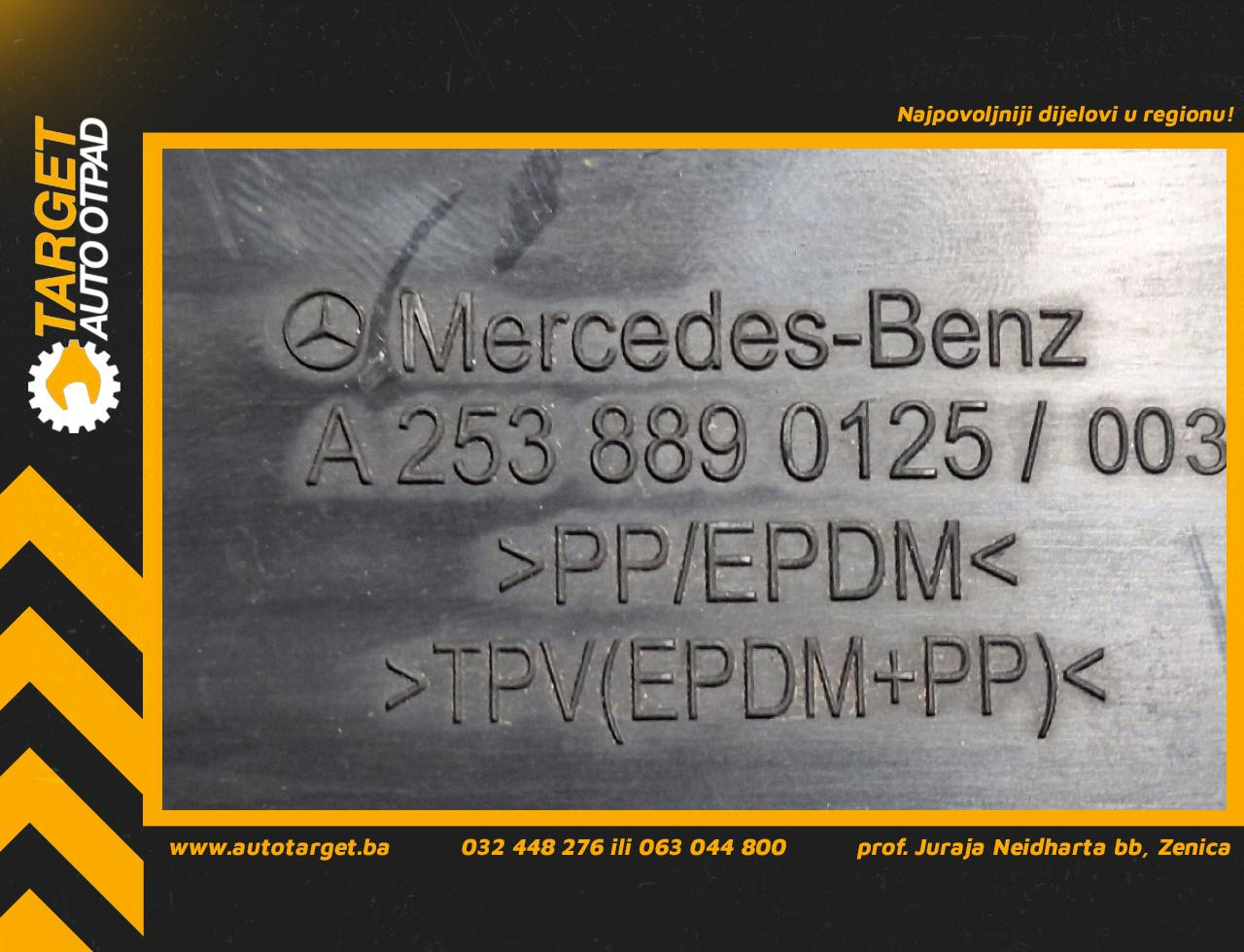 DIJELOVI PLASTIKA MERCEDES GLC (X253) > 16-22 A2538890125
