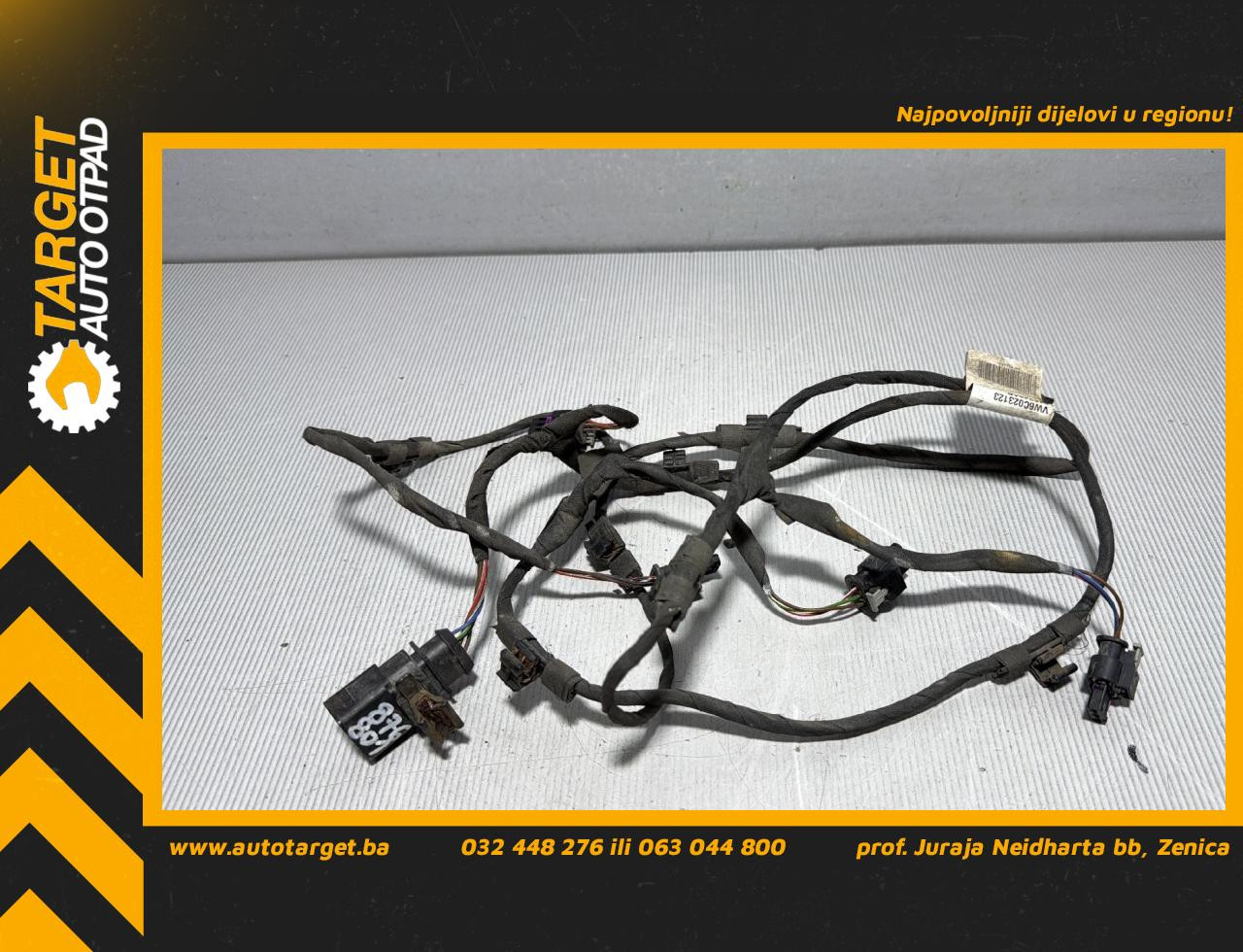 INSTALACIJA PARKING SENZORA VW PASSAT B7 > 10-14 6C023123