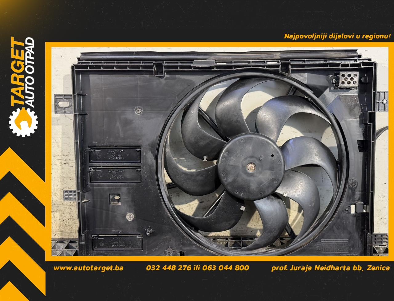 DIJELOVI NOSAC VENTILATORA PEUGEOT 308 > 13-17 2.0 9806313880