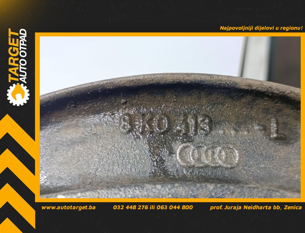 DIJELOVI NOSAC AMORTIZERA AUDI A7 S-LINE > 14-18 3.0 8K0413L