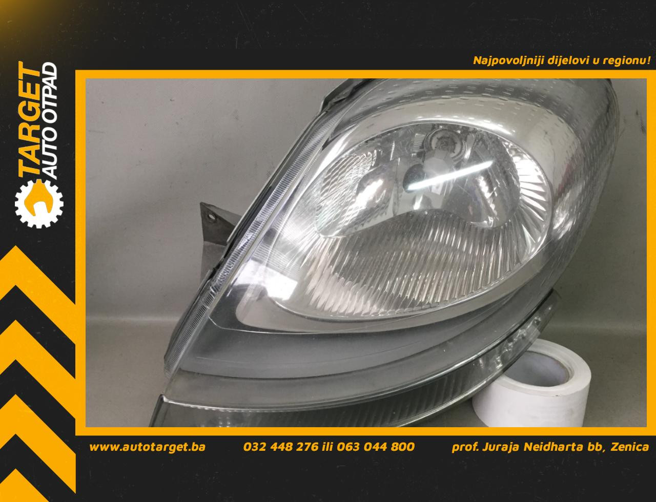 DIJELOVI FAR RENAULT TRAFIC > 00-06 7700311371