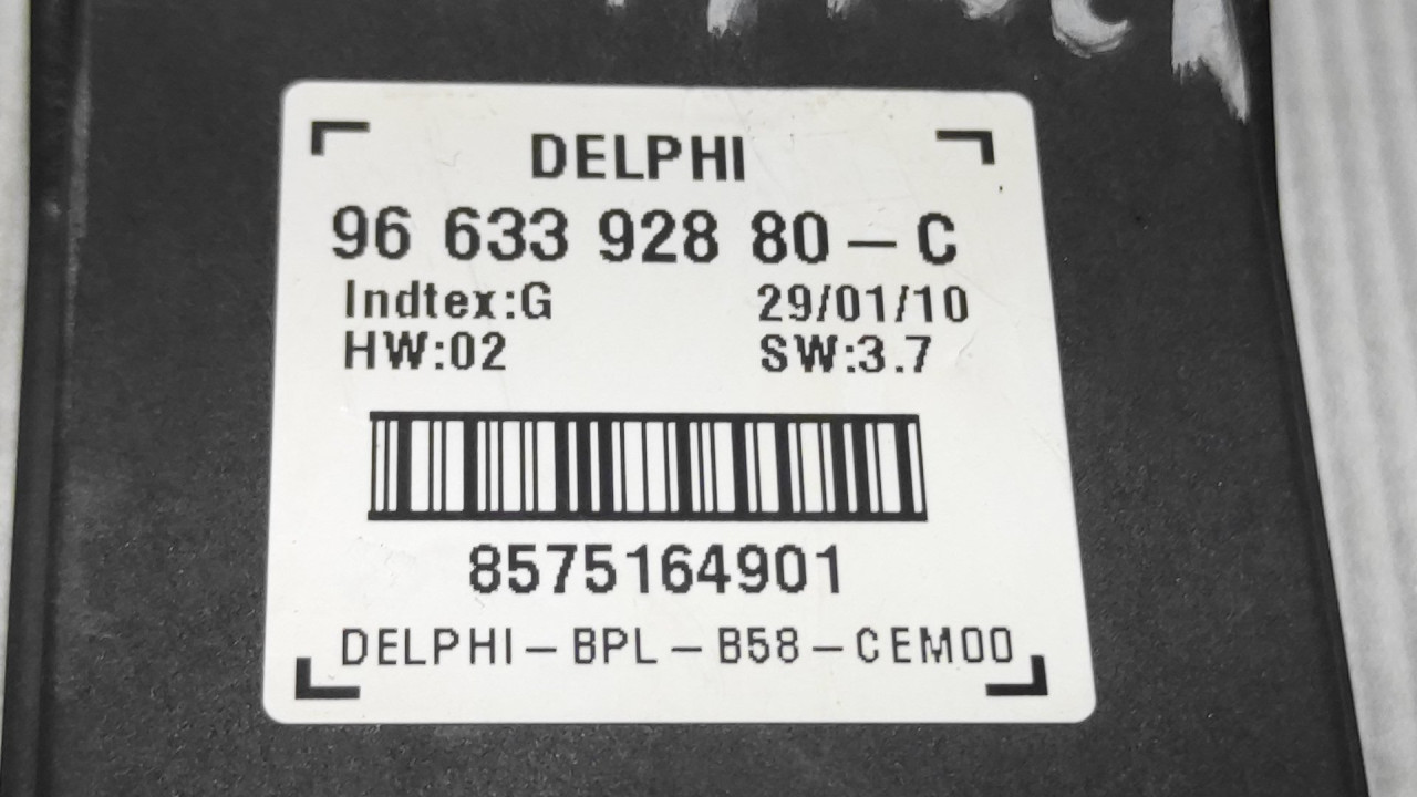 ELEKTRONIKA MODUL CITROEN C4 PICASSO > 07-10 9663392880