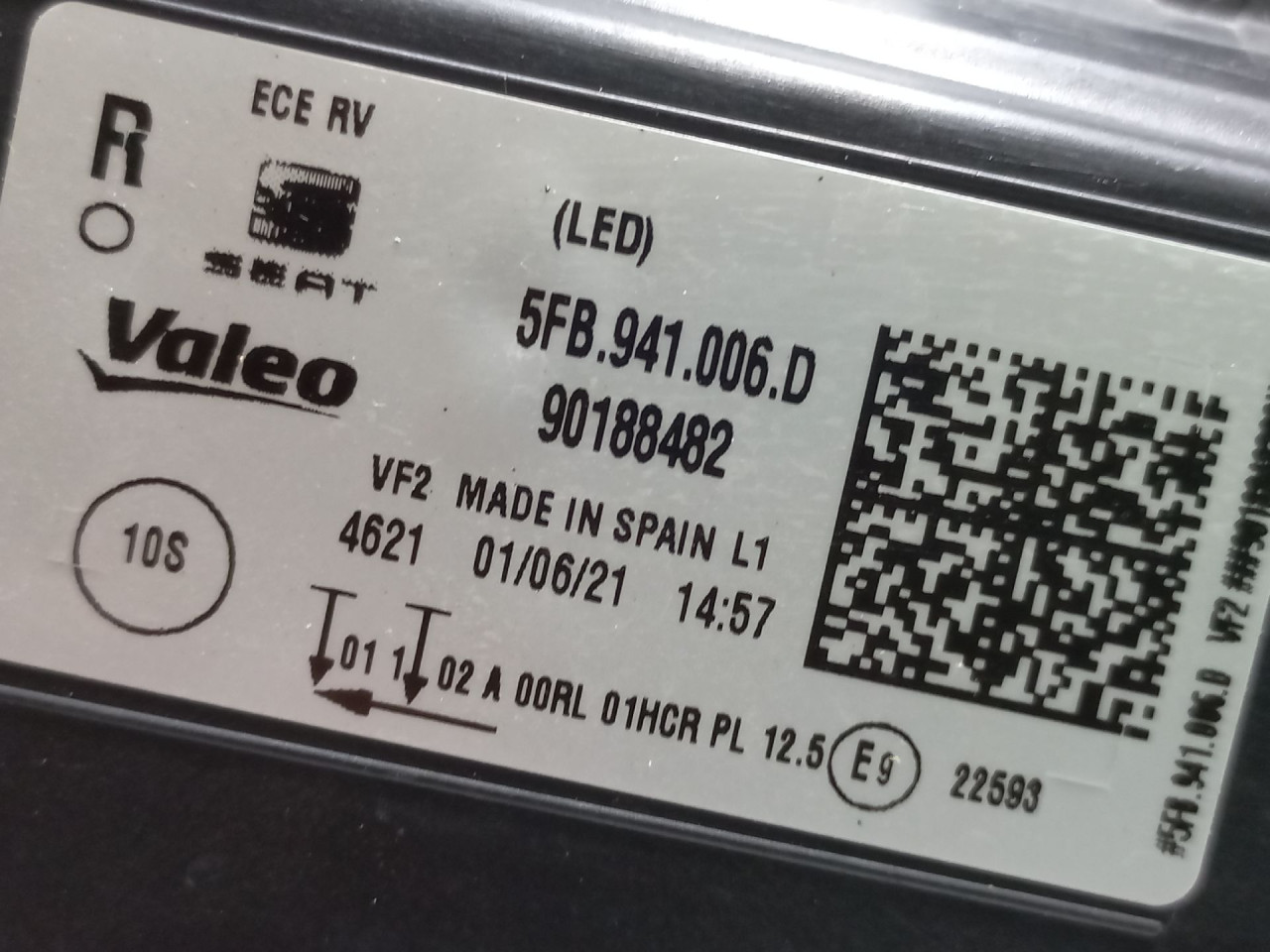 DIJELOVI FAR SEAT LEON > 20- 5FB941006D