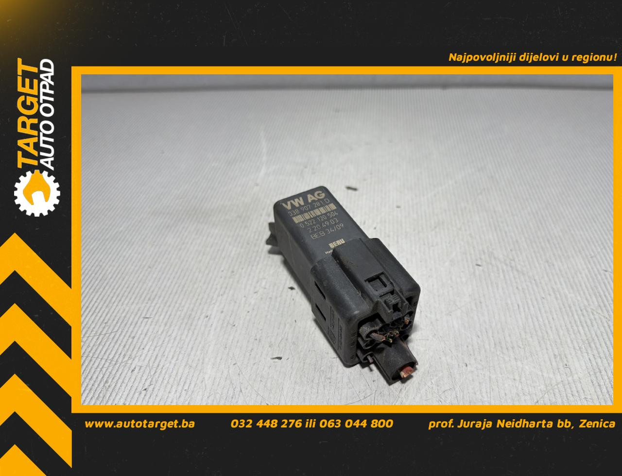 DIJELOVI ELEKTRONIKA RELEJ AUDI Q3 > 11-15 038907281D