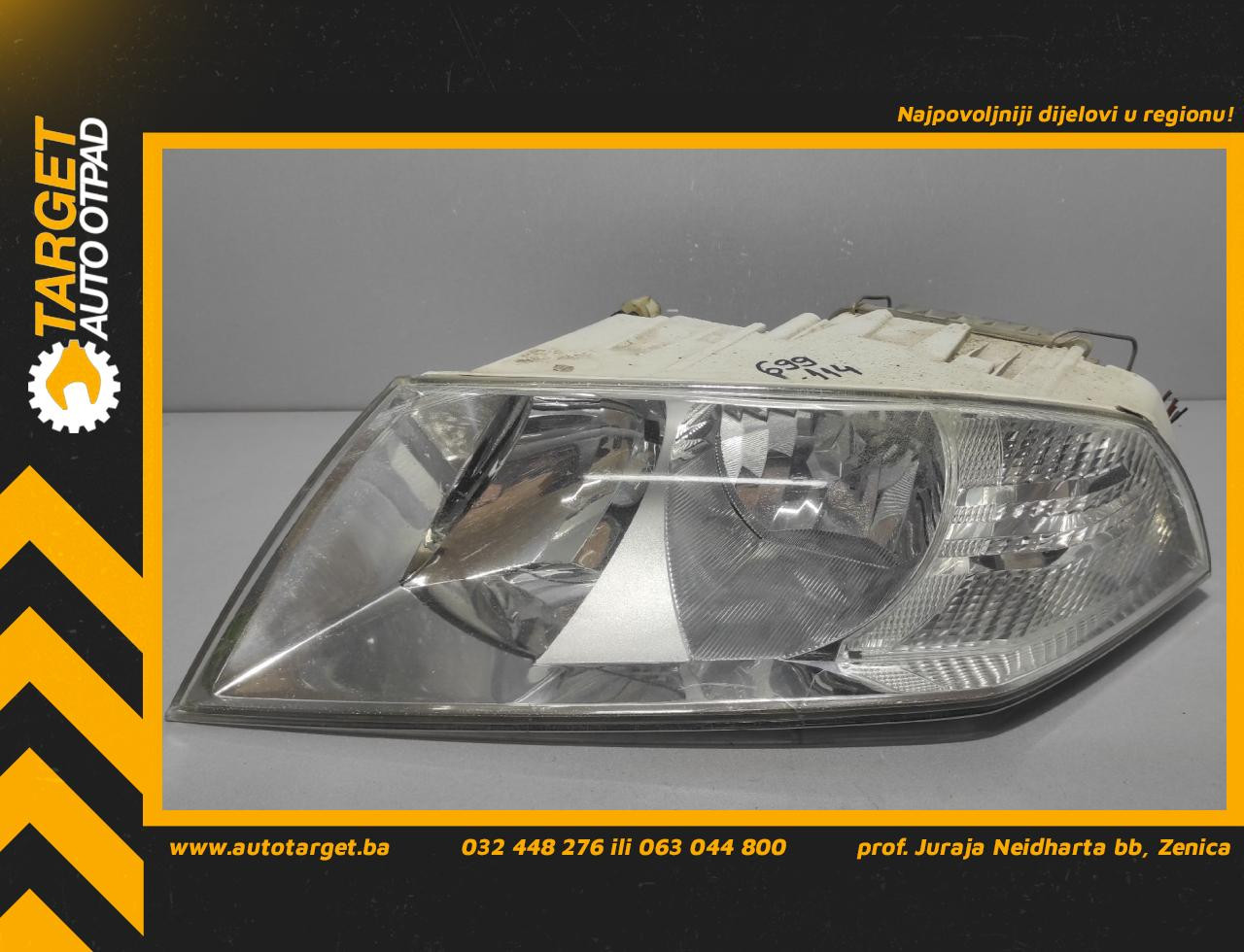 DIJELOVI FAR SKODA OCTAVIA > 04-08 VP4SHX13K046BA