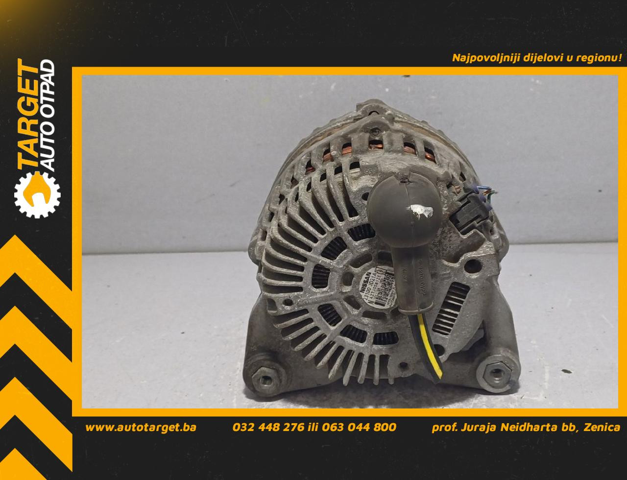 DIJELOVI ALTERNATOR NISSAN QASHQAI > 10-13 2.0 23100JD21A