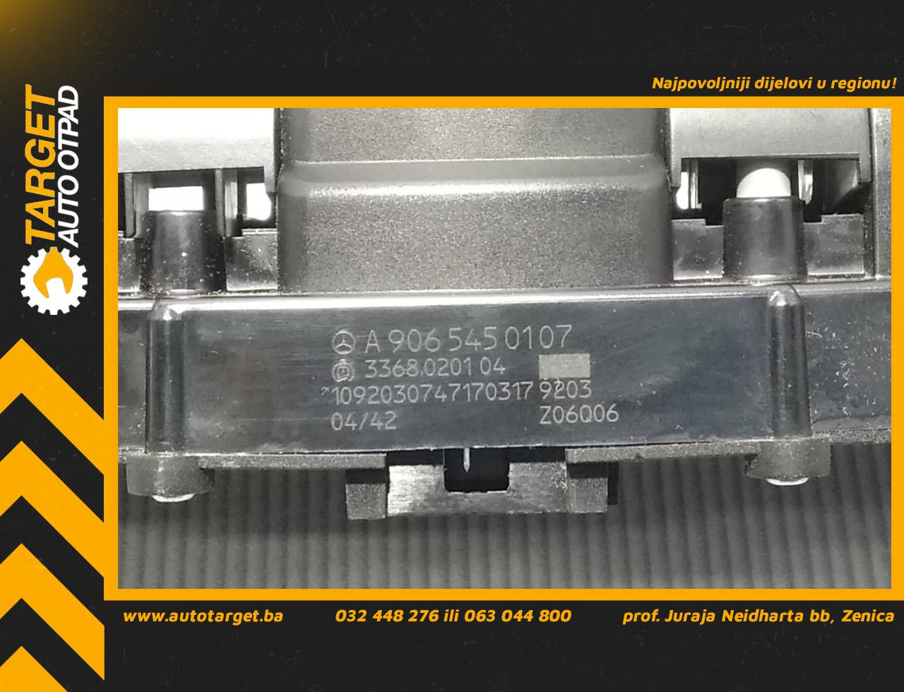 DIJELOVI PREKIDAC MERCEDES SPRINTER > 06-13 3.0 A9065450107