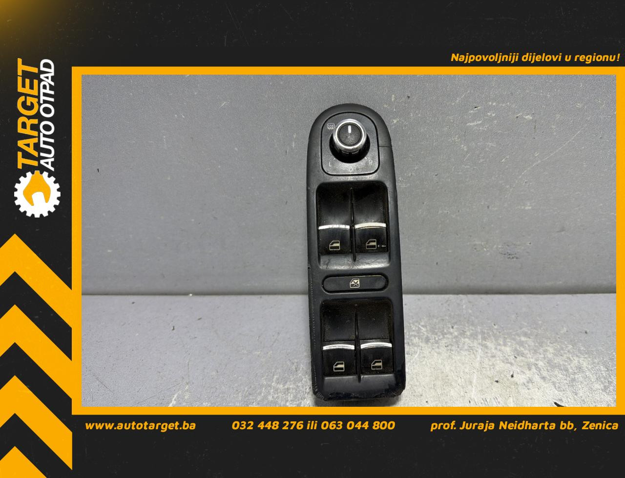 DIJELOVI PREKIDACI PROZORA VW GOLF 6 > 08-12 2.0 5K0867255A