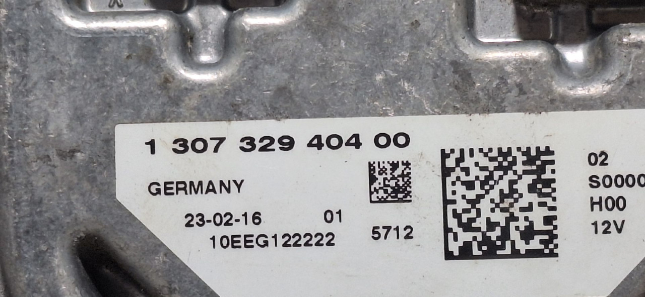 DIJELOVI BALAST FARA PEUGEOT 308 > 13-17 130732940400