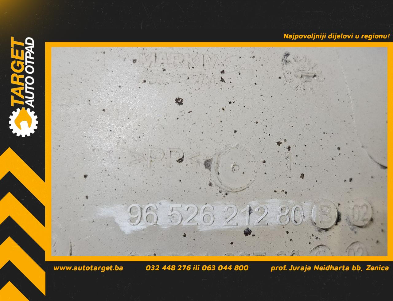 DIJELOVI BOCA VODE PEUGEOT 207 > 06-09 9652621280