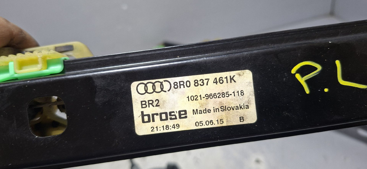 DIJELOVI ELEKTRO PODIZAC STAKLA AUDI Q5 > 12-16 2.0 8R0837461K