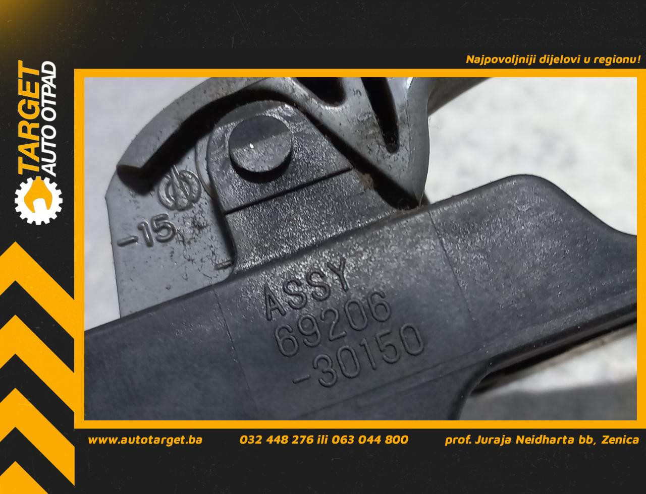 UNUTRASNJA RUCKA VRATA TOYOTA RAV 4 > 03-05 6920630150