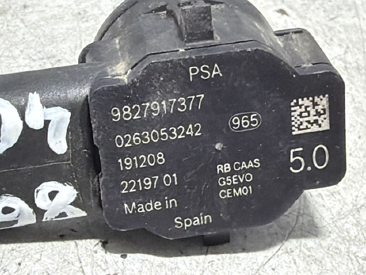 DIJELOVI PARKING SENZOR PEUGEOT 3008 > 16-20 1.5 9827917377