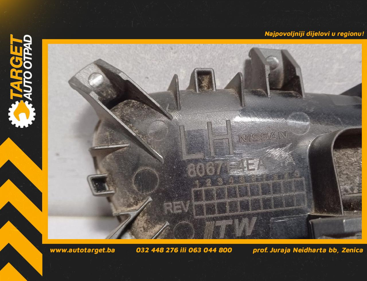 UNUTRASNJA RUCKA VRATA NISSAN QASHQAI > 17-21 806714EA