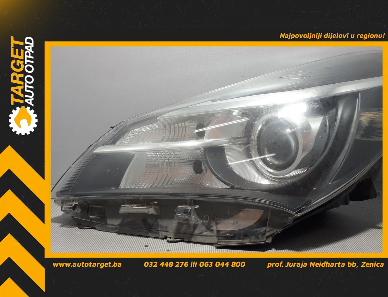DIJELOVI FAR TOYOTA YARIS > 11-14 0D1600D161