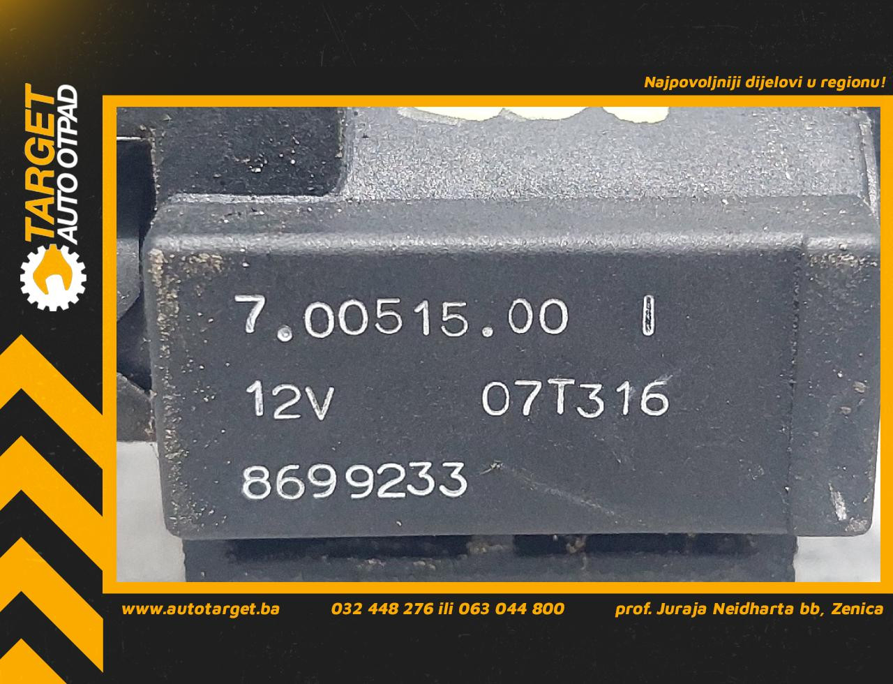 DIJELOVI TC VENTIL VOLVO XC90 > 11-14 2.4 8699233
