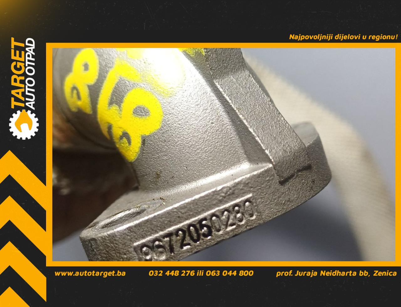 DIJELOVI CRIJEVO EGRA PEUGEOT 508 > 11-14 2.2 9672050280