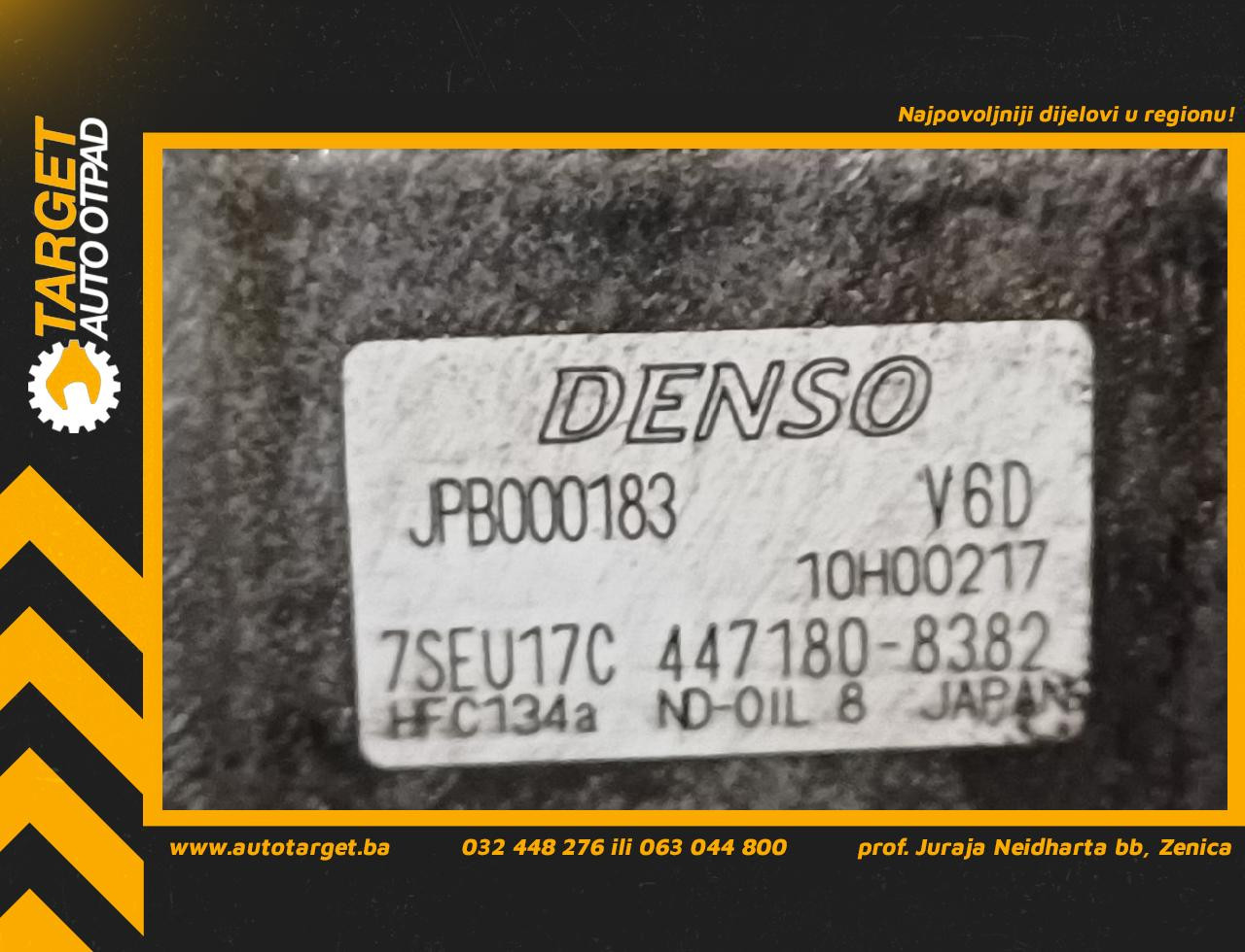 KOMPRESOR KLIME LAND ROVER DISCOVERY > 04-09 JPB000183