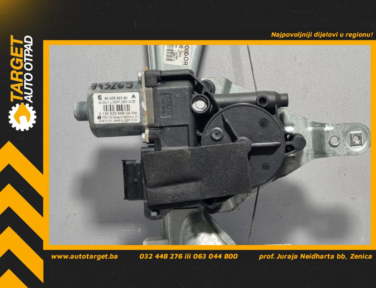 MOTORIC PODIZACA STAKLA PEUGEOT 307 > 01-05 9680692380