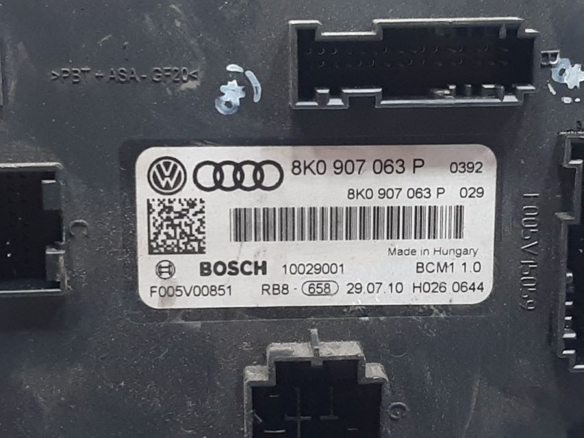 BCM ELEKTRONIKA AUDI A4 (B8) > 07-11 8K0907063P