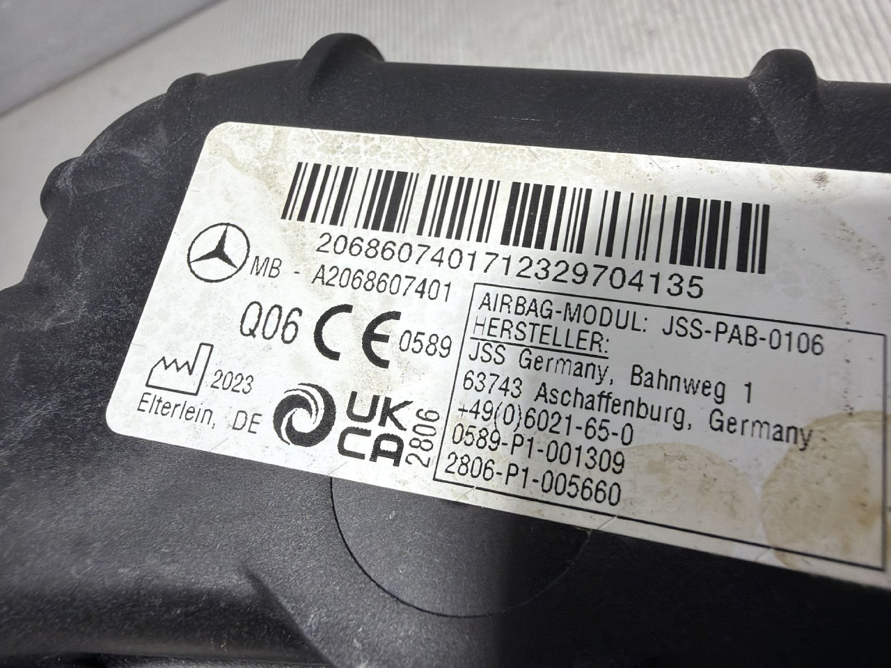 AIRBAG SUVOZACA MERCEDES C KLASA (W206/S206) > 21- 2068607401