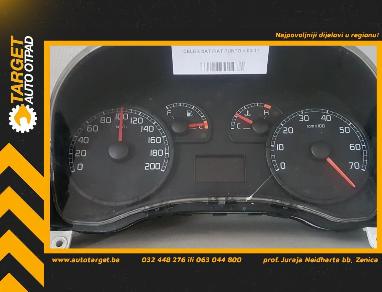 DIJELOVI CELER SAT FIAT PUNTO > 03-11 46833368