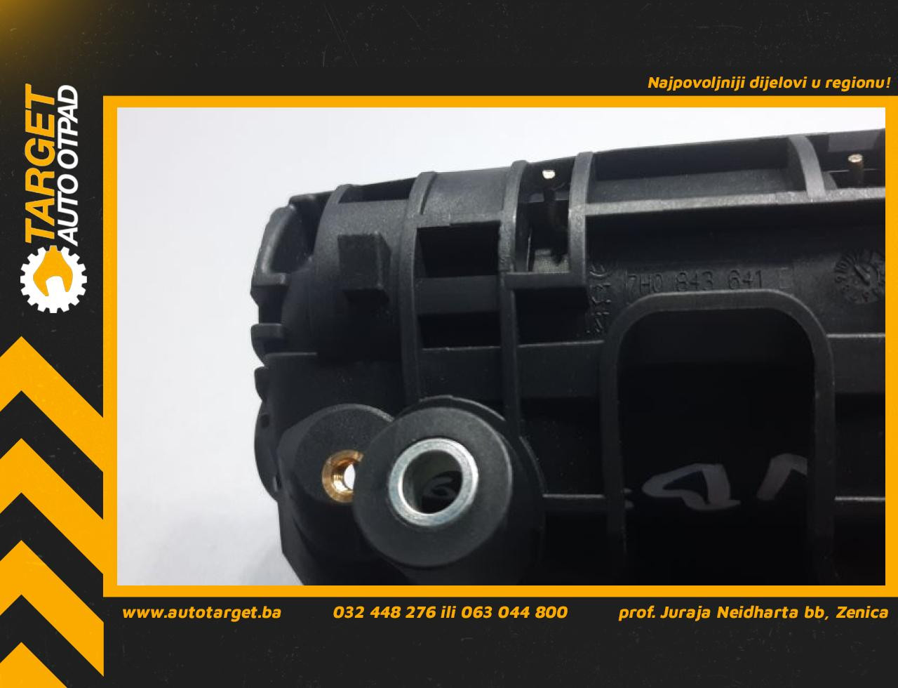 DIJELOVI RUCKA VRATA VW T5 > 09-15 7H0843641E