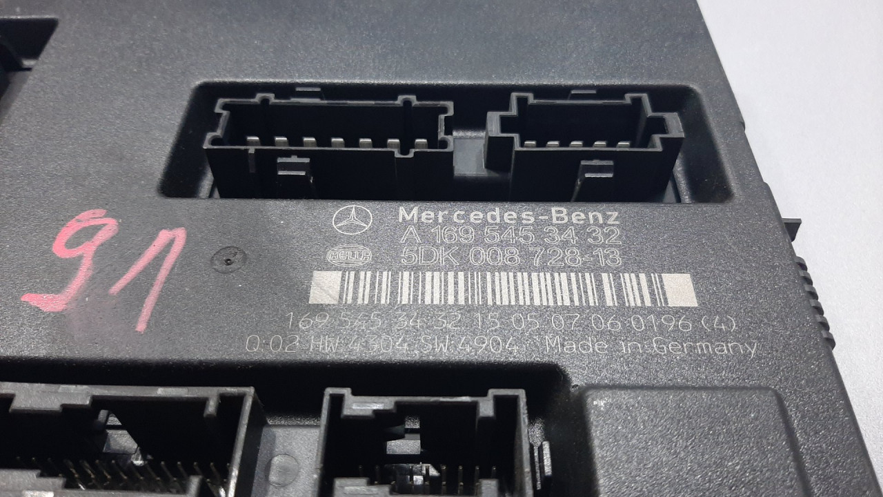 KOMFORT ELEKTRONIKA MERCEDES A KLASA (W169) > 04-07 A16
