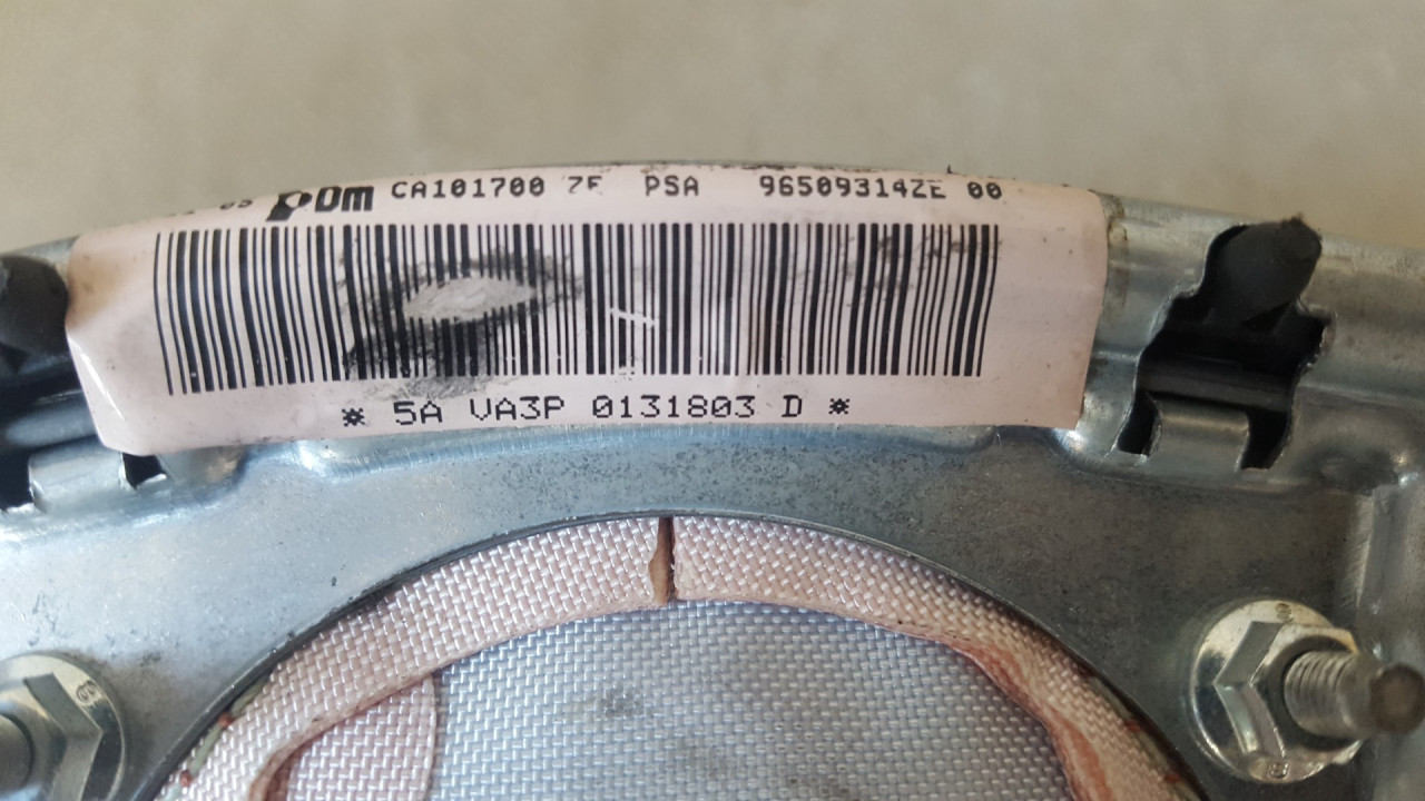 AIRBAG VOLANA CITROEN C5 > 01-04 96509314ZE