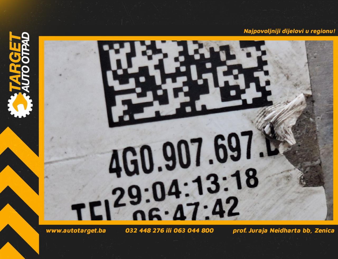 BALAST FARA AUDI A5 (8T) SPORTBACK > 11-17 4G0907697