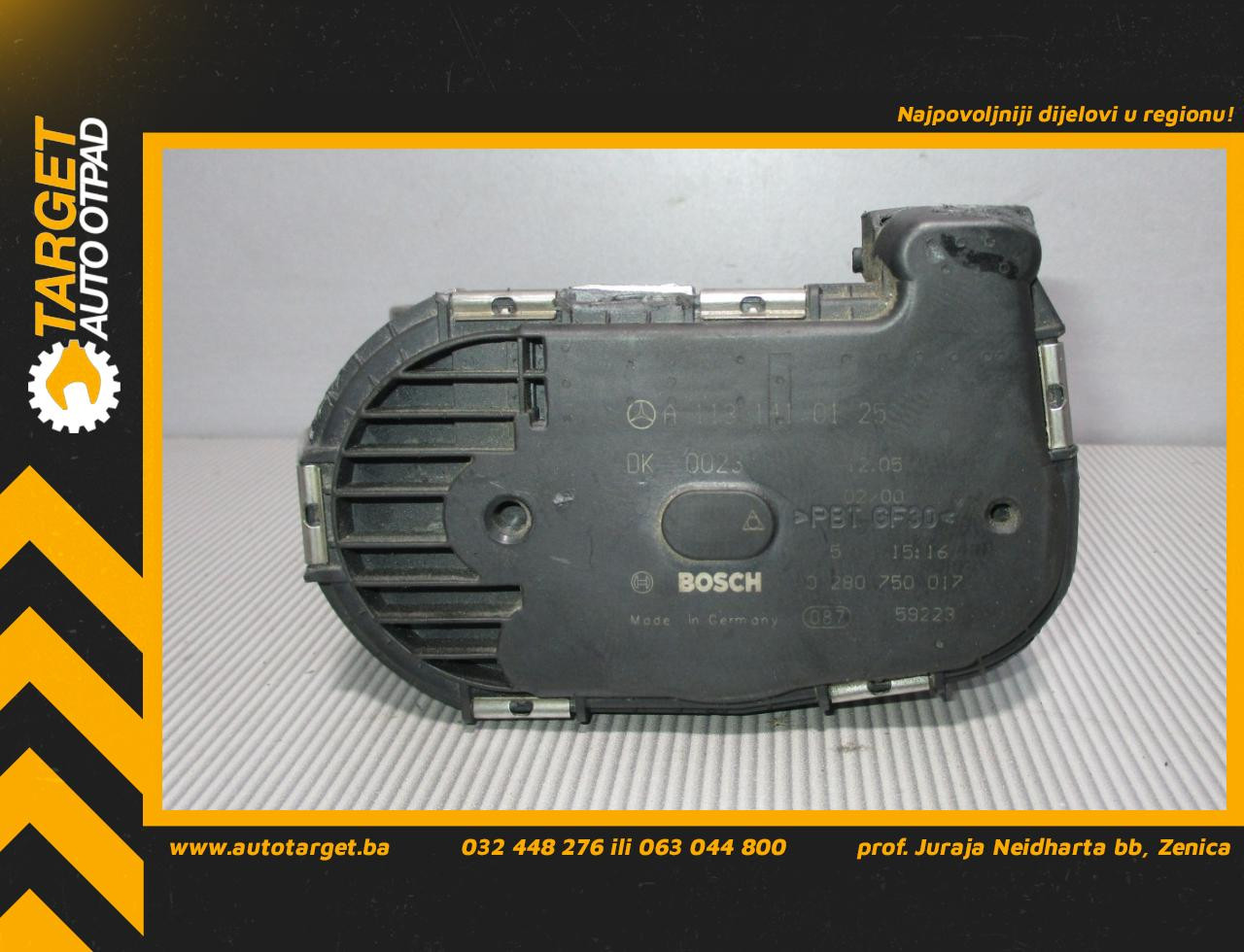 DOZER KLAPNA MERCEDES C KLASA (W203) > 04-07 A1131410125