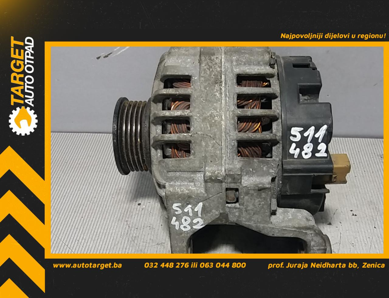 DIJELOVI ALTERNATOR AUDI A4 > 94-99 1.8 06B903016D