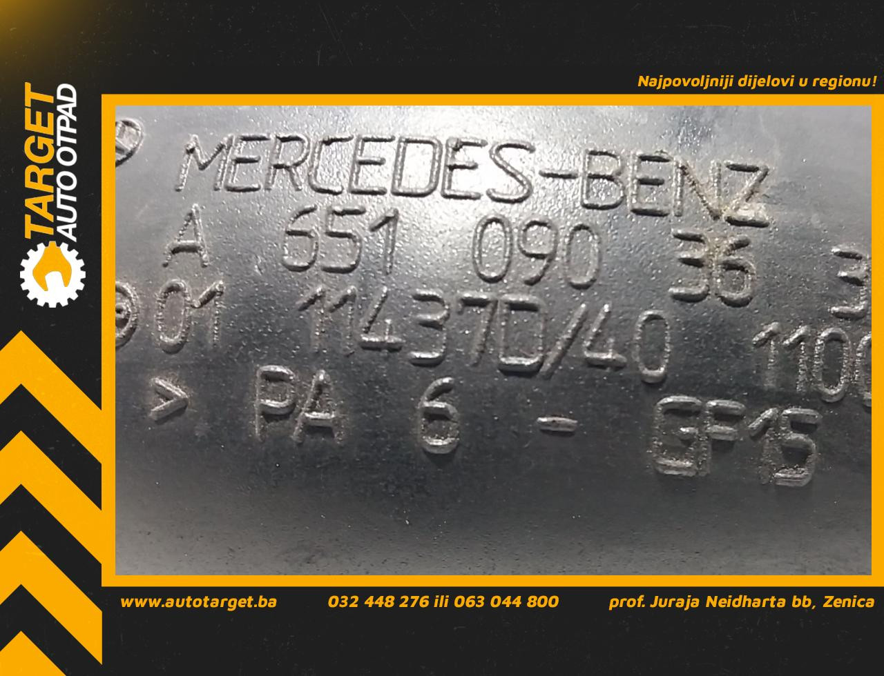 CRIJEVO INTERKULERA MERCEDES E KLASA (W212) > 09-13 A6510903637