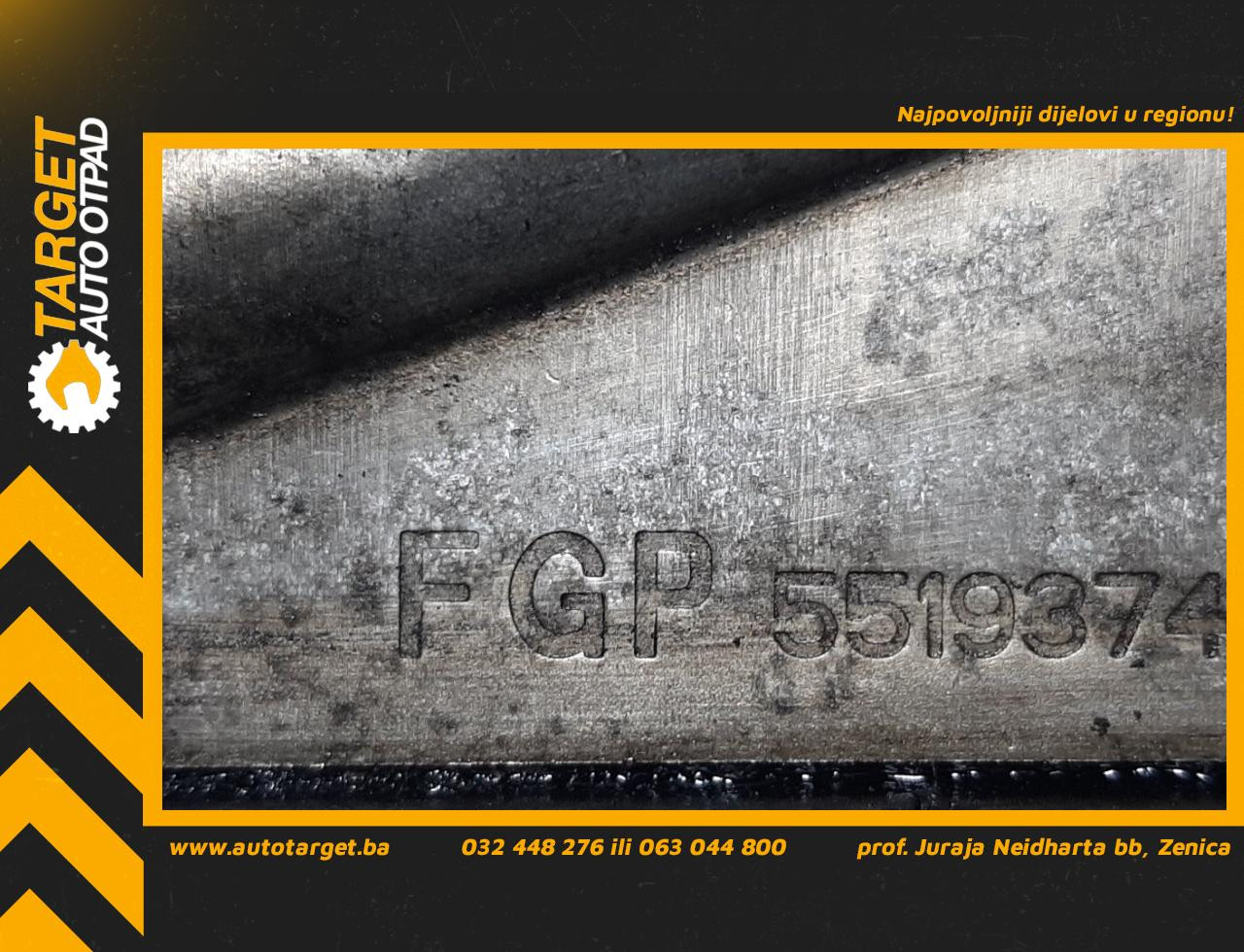 DIJELOVI HLADNJAK ULJA OPEL CORSA COMBO C > 03-11 1.3 55193743