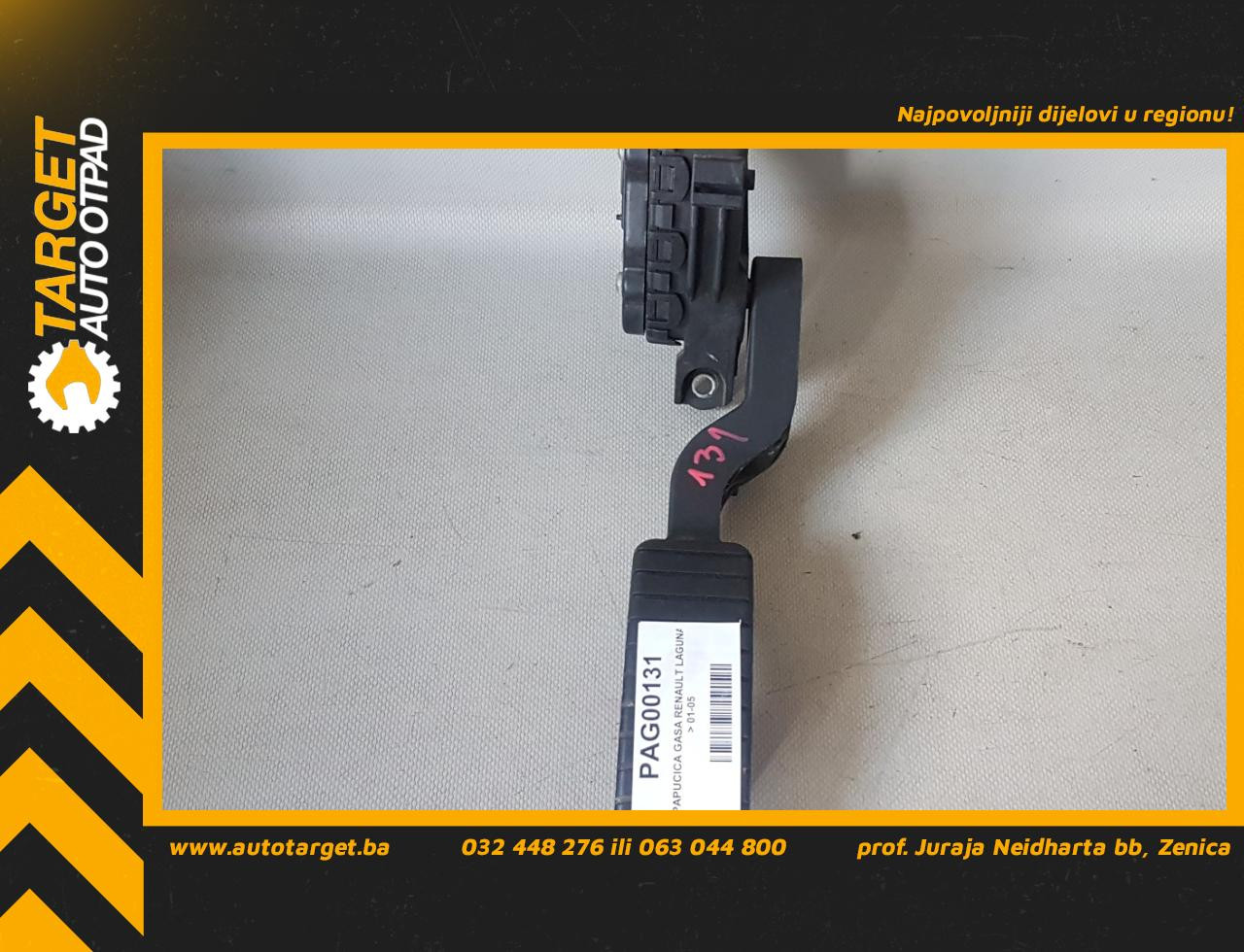 PAPUCICA GASA RENAULT LAGUNA > 01-05 RN084050 8200002904