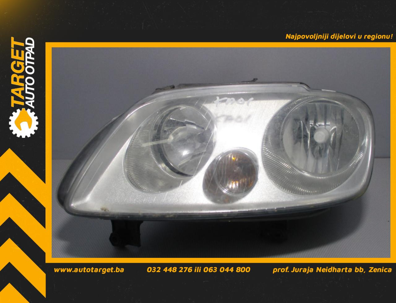 DIJELOVI FAR VW CADDY > 03-10 VW715013 2K0941005B