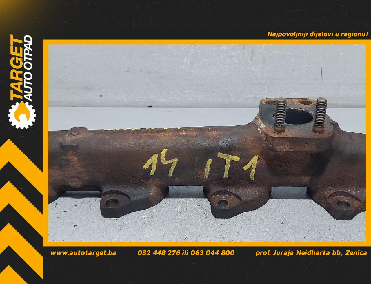 DIJELOVI IZDUVNA GRANA FORD FOCUS > 05-07 1.6