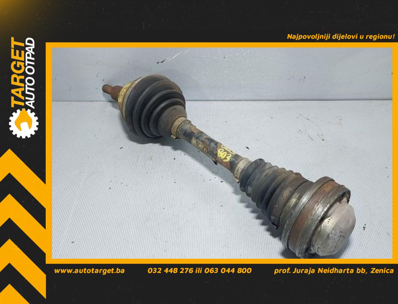 DIJELOVI POLUOSOVINA VW POLO > 09-14 66 6R0407761S