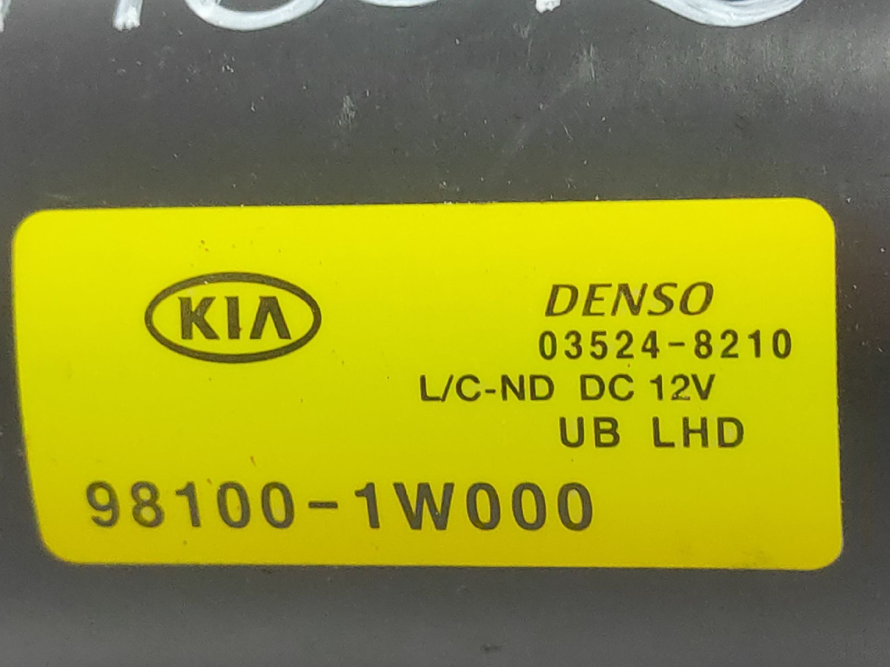 DIJELOVI MOTORIC PREDNJEG BRISACA KIA RIO > 11-14 981001W000