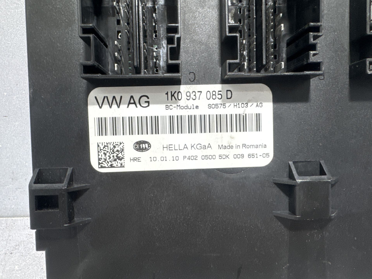 DIJELOVI BCM ELEKTRONIKA VW GOLF 6 > 08-12 1.6 1K0937085D