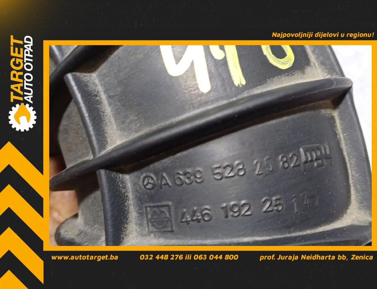 CRIJEVO INTERKULERA MERCEDES VITO (W639) V KLASA > 03-10 A6395282