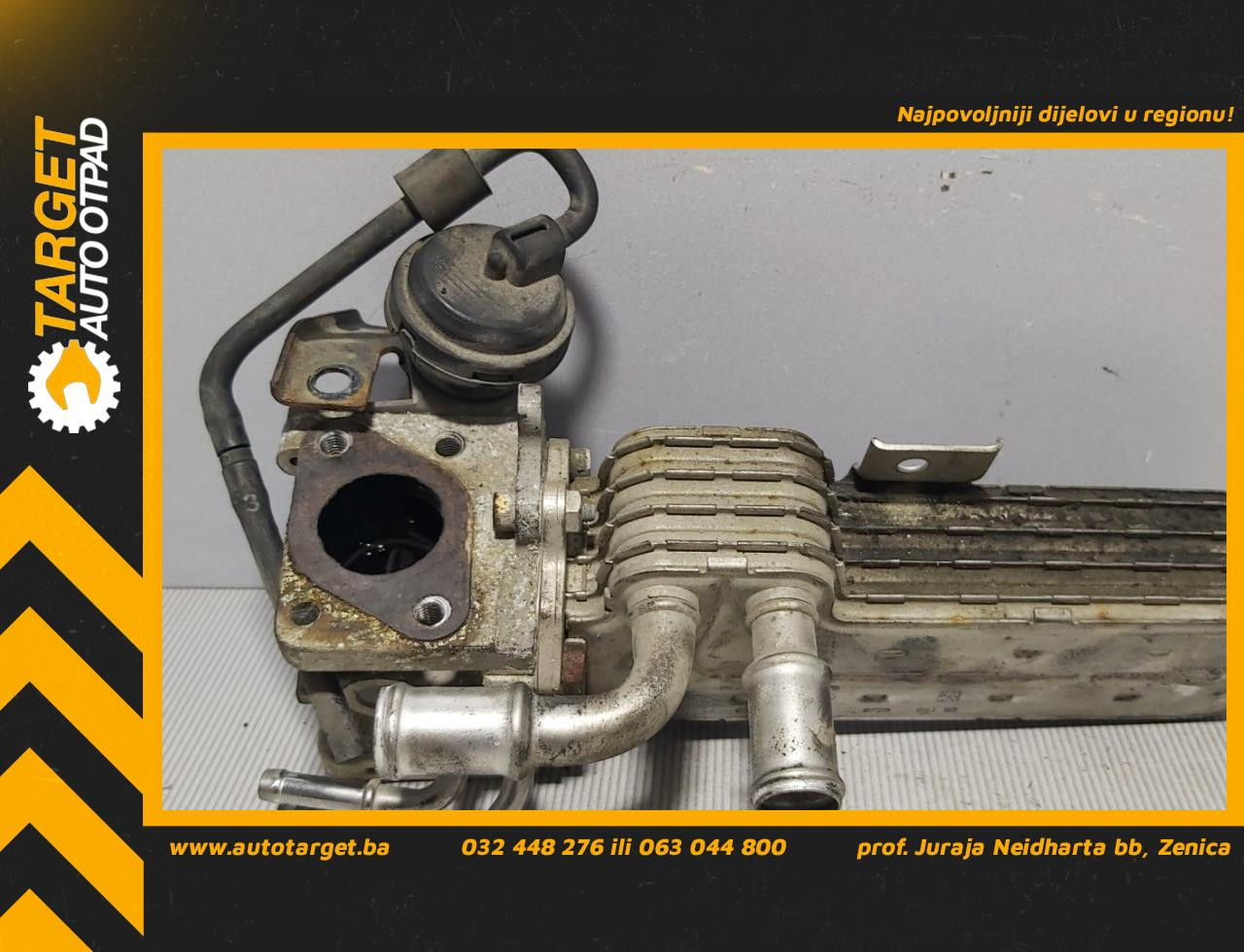 HLADNJAK EGR VENTILA SKODA SUPERB > 02-08 038131513AD