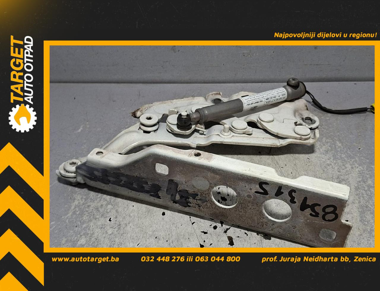 DIJELOVI SKARE OD HAUBE AUDI A6 4K > 18- 4K0823302A
