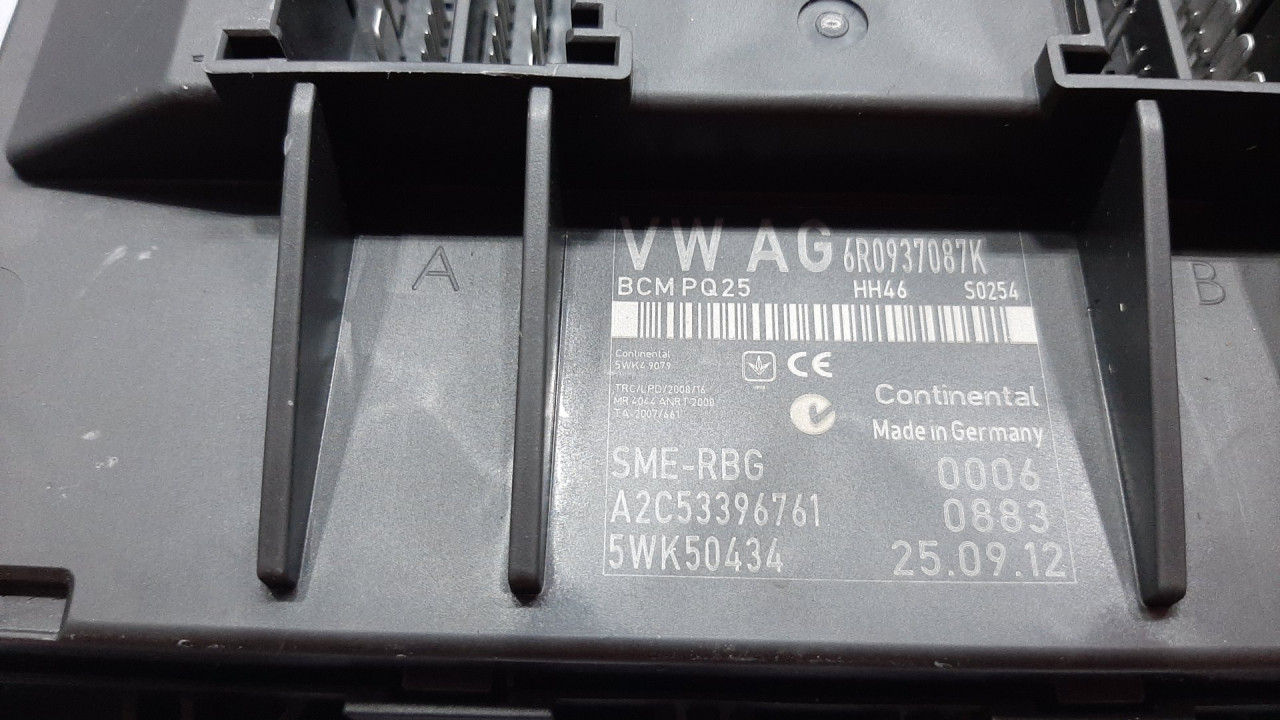 ELEKTRONIKA MODUL VW POLO > 09-14 6R0937087K