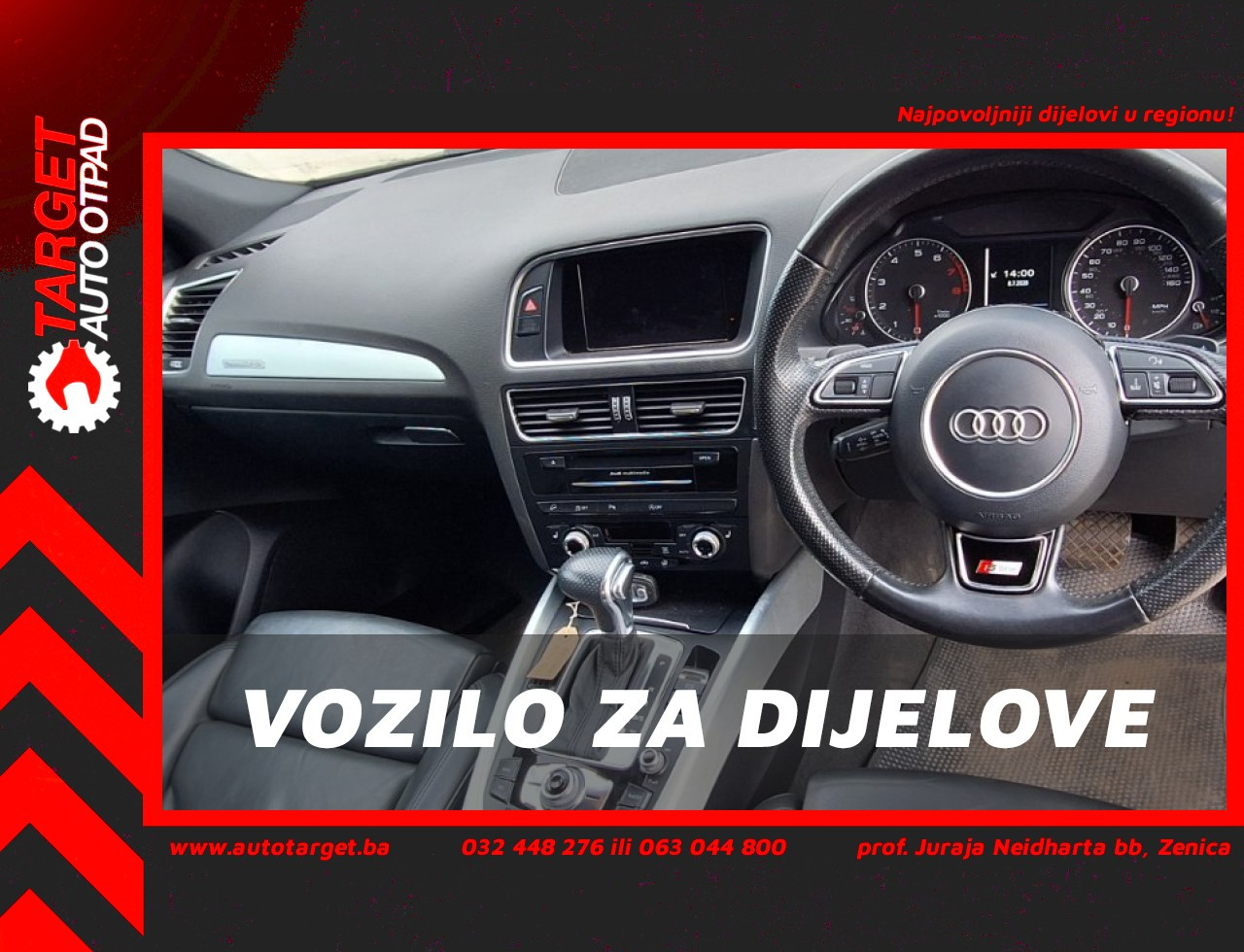 DIJELOVI AUDI Q5 > 12-16 2.0 Benzin CNCD MOTOR