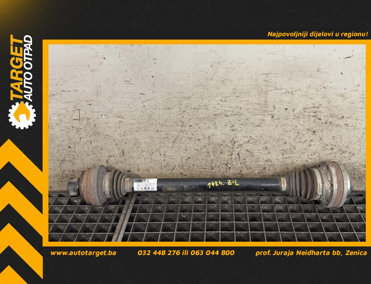 DIJELOVI POLUOSOVINA AUDI Q5 > 12-16 2.0 8R0501203C
